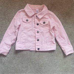 Carter’s Polkadot Jean Jacket
